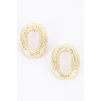 Gold Plated Metal Earring