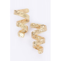 Gold Plated Metal Earring