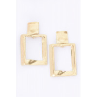 Gold Plated Metal Earring