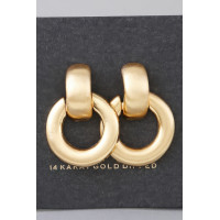 Polished Ring Drop Earrings