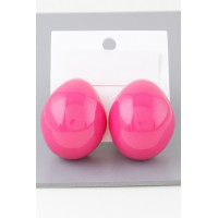 Bright Retro Dome Earrings