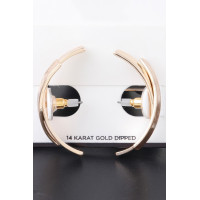 Modern Crossed Paths Earrings