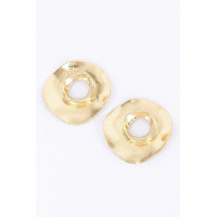 Gold Plated Metal Earring