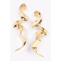 Metal Gold Plated Earring