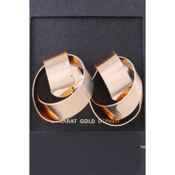 Delicate Shiny Curved Earrings