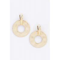 Gold Plated Metal Earring