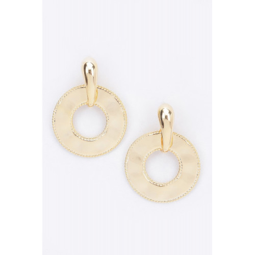 Gold Plated Alloy Earring - CC-WH2001361