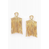 Gold Plated Metal Earring