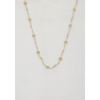 Flower Beaded Necklace