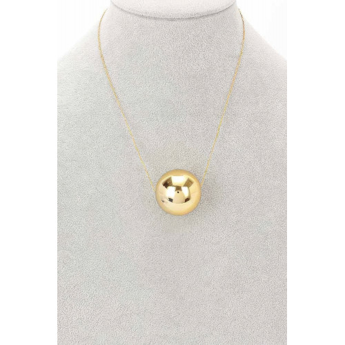 Round Ccb Necklace - Designer Style - CC-WH2000787