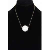 Round Faux Pearl Necklace