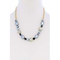 Modern Beaded Trendy Necklace