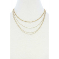 4 Layer Metal Necklace