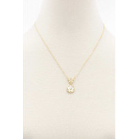 Double Flower Necklce