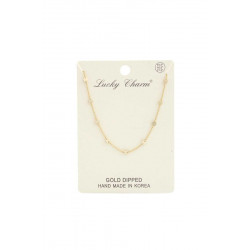 Circle Link Metal Necklace