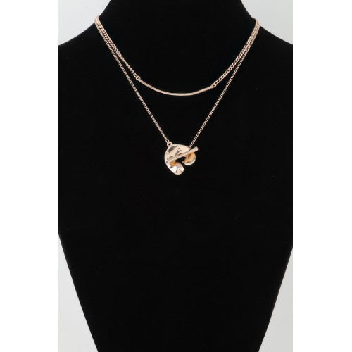Toggle Hook Linked Necklace - CC-WH2000896