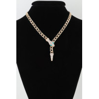 Jeweled Snake Chain Wrap Necklace