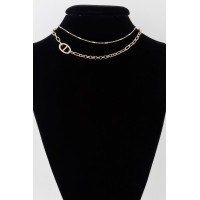 Double Link Chain Choker Necklace