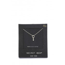 Secret Box Dainty Ring Charm Necklace