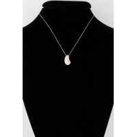 Modern Teardrop Chain Necklace