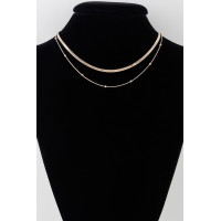 Two Layer Beaded Necklace