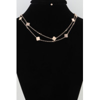 Double Clover Charm Necklace