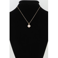 Bejeweled Cubic Zirconia Clover Necklace