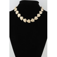 Hammered Sea Shell Charm Necklace