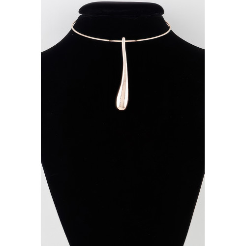 Long Tear Drop Necklace - Designer Style - CC-WH2001190