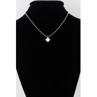 Modern Clover Charm Beaded Necklace