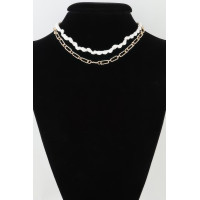 Sea Shell N Chain Linked Necklace