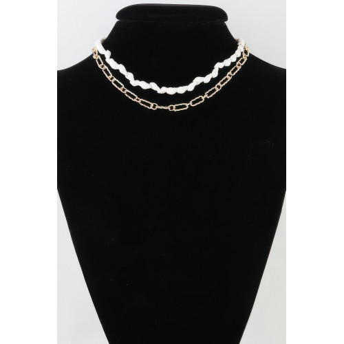 Sea Shell N Linked Linked Necklace - CC-WH2001150