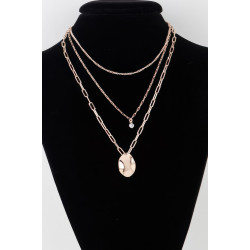 Alloy Pendant Multilayer Necklace