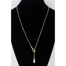 Ultra Teardrop Toggle Necklace