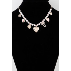 Vintage Heart Charms Necklace - Chic Design