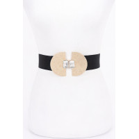 Metal Buckle Elastic Belt