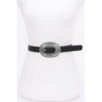 Multi Metal Vintage Pu Belt