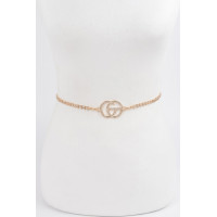 Rhinestone Metal Chain Belt