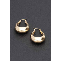 Metal Vintage Hoop Earring