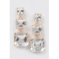 Rhinestone Dangle Earring
