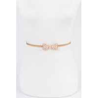 Bow Stretch Belt