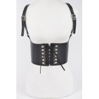Vegan Leather Corset Harness Belt