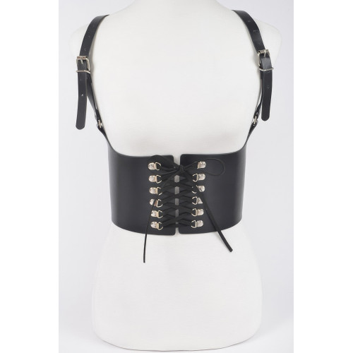 Vegan Leather Corset Harness Belt - CC-WH2002173