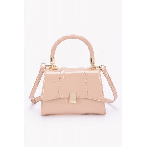 Enamel Flap Crossbody Bag - CC-WH2002176