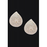 Rhinestone Stud Earring