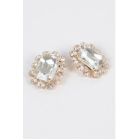 Big Stone Stud Earrings