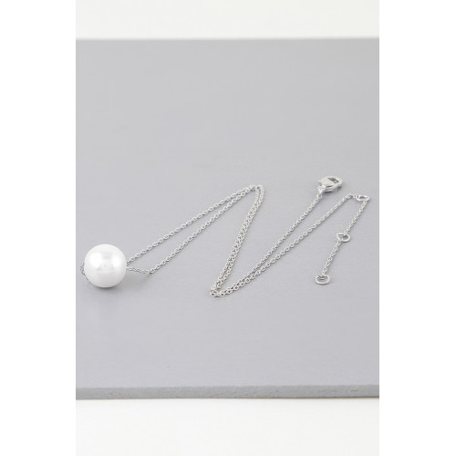 Classic Pearl Pendant Necklace - CC-WH2002271