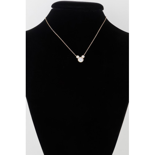 Crystal Mickey Chain Necklace - CC-WH2002273