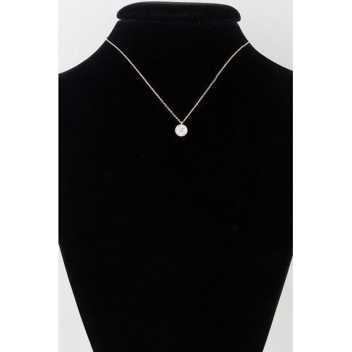 Luxury Rhinestone Pendant Necklace - CC-WH2002275