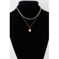 Double Clover Chain Necklace